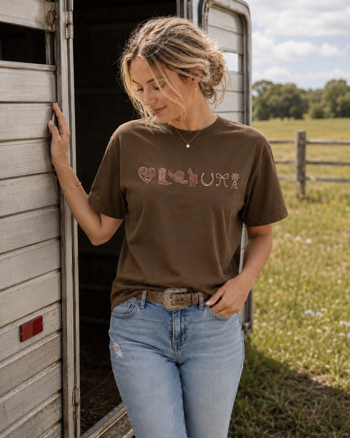 TShirt Feminina Estampada - Imagem 1