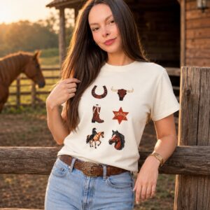 Tshirt Feminina Estampada