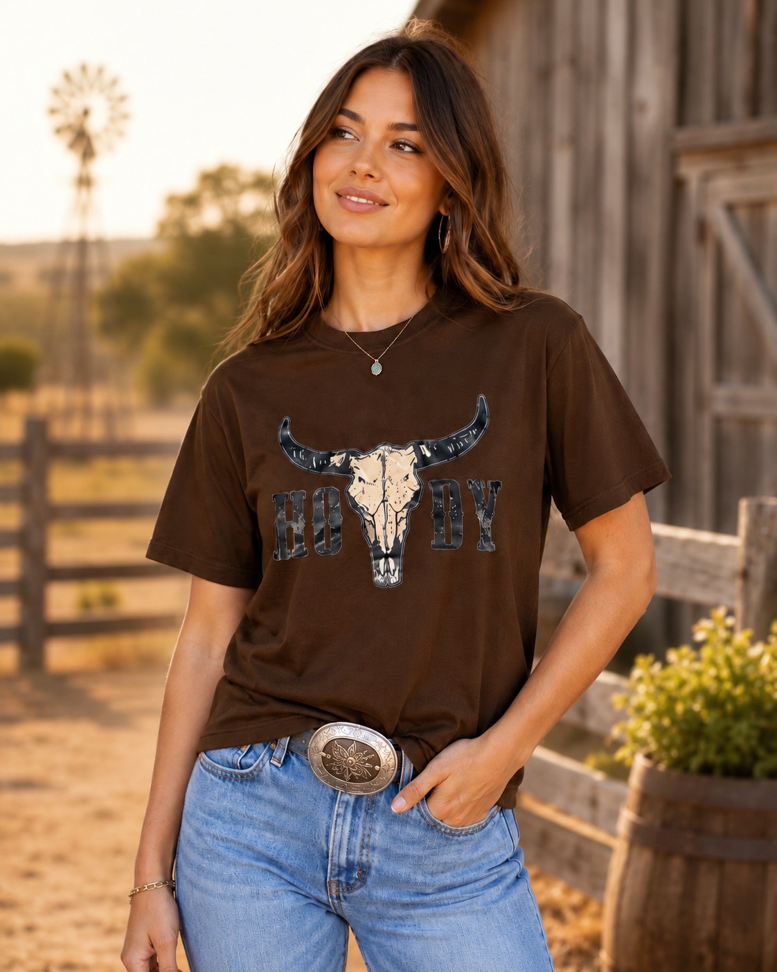 TShirt Feminina Estampada - Imagem 1